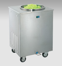 Fry ice cream machine