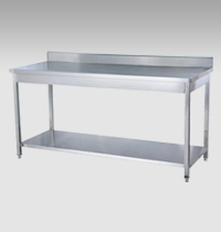 Stainless steel work table