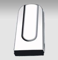 Stainless steel popsicle mold