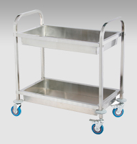 Stainless Steel Collecting Cart
