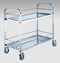 Stainless Steel Drinking Cart