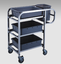 (Fixed)Stainless Steel Dish Collecting Cart