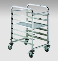 Stainless Steel Cake Cart